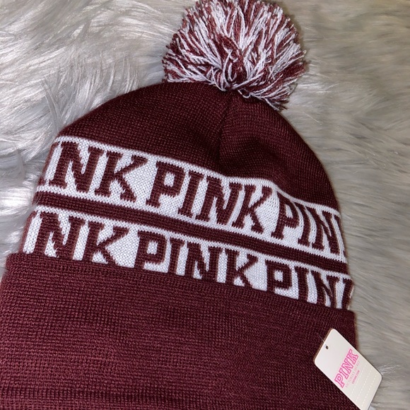 PINK Victoria's Secret Accessories - Pink beanie